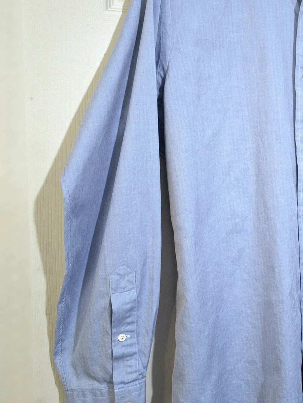 'POLO' Ralph Lauren blue Regent Classic fit dress shirt, long sleeve, 16 x 34/35